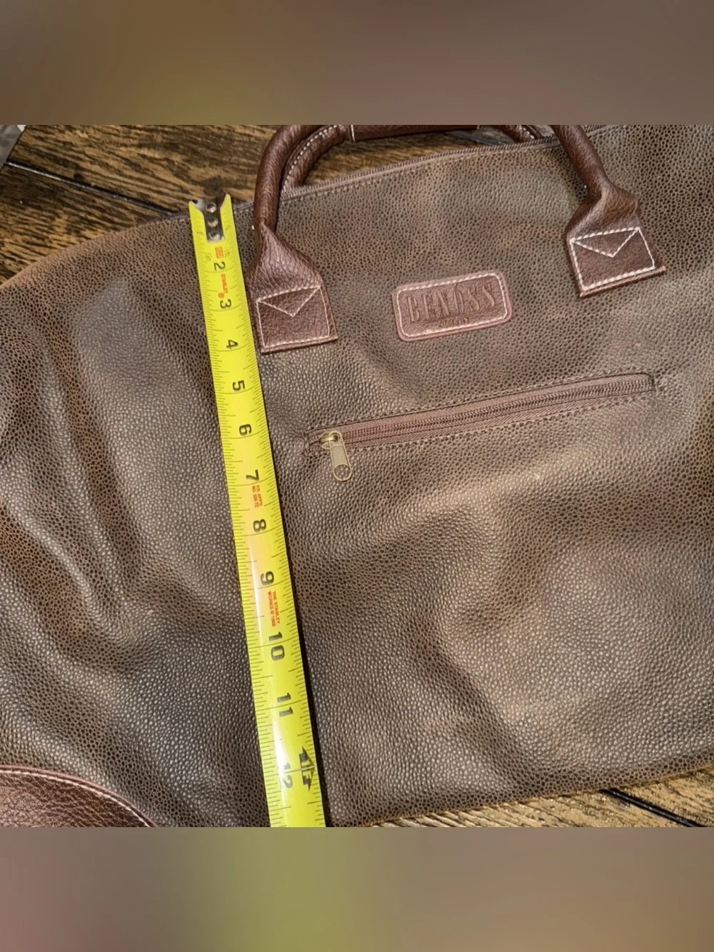 Benoss Milan Large Duffel Bag Brown 